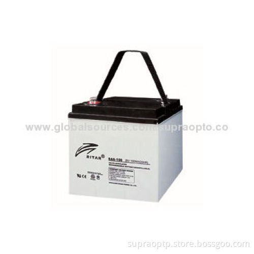6V/100Ah Deep Cycle Gel Battery with Long LifespanNew